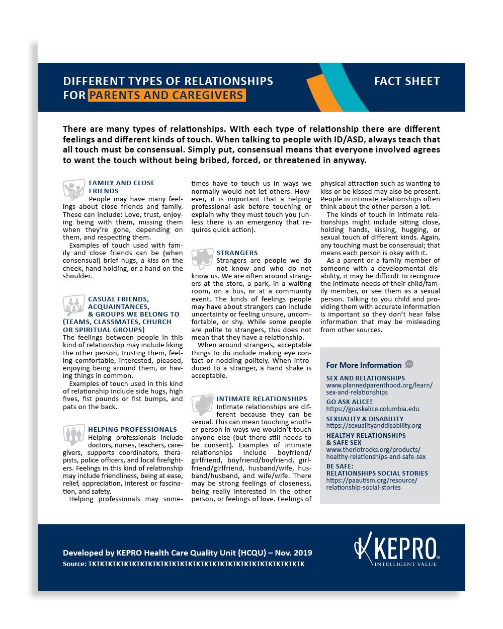 Fact sheet 01